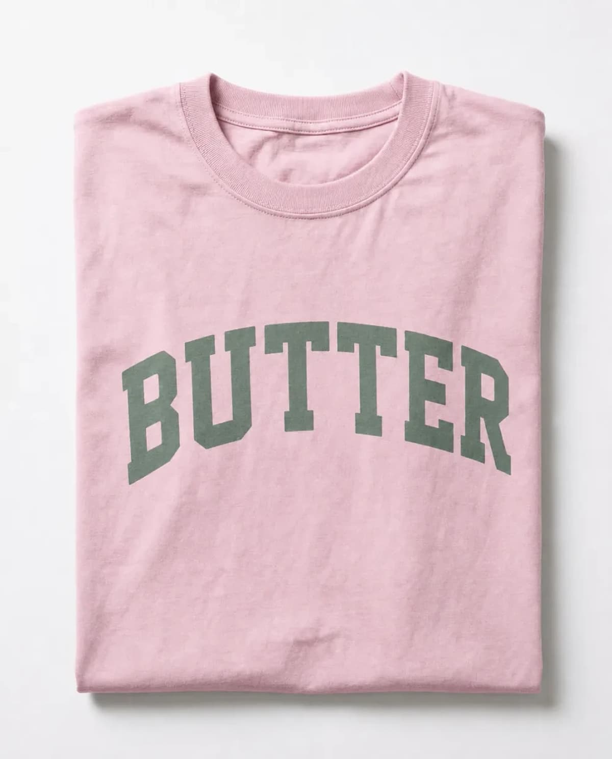 Butter t-shirt — folded