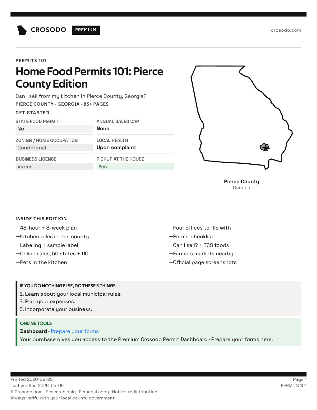 Permit Guide 101 cover for Pierce County