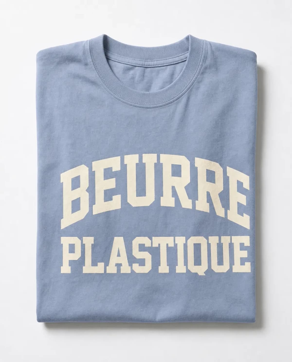 Beurre Plastique t-shirt — folded
