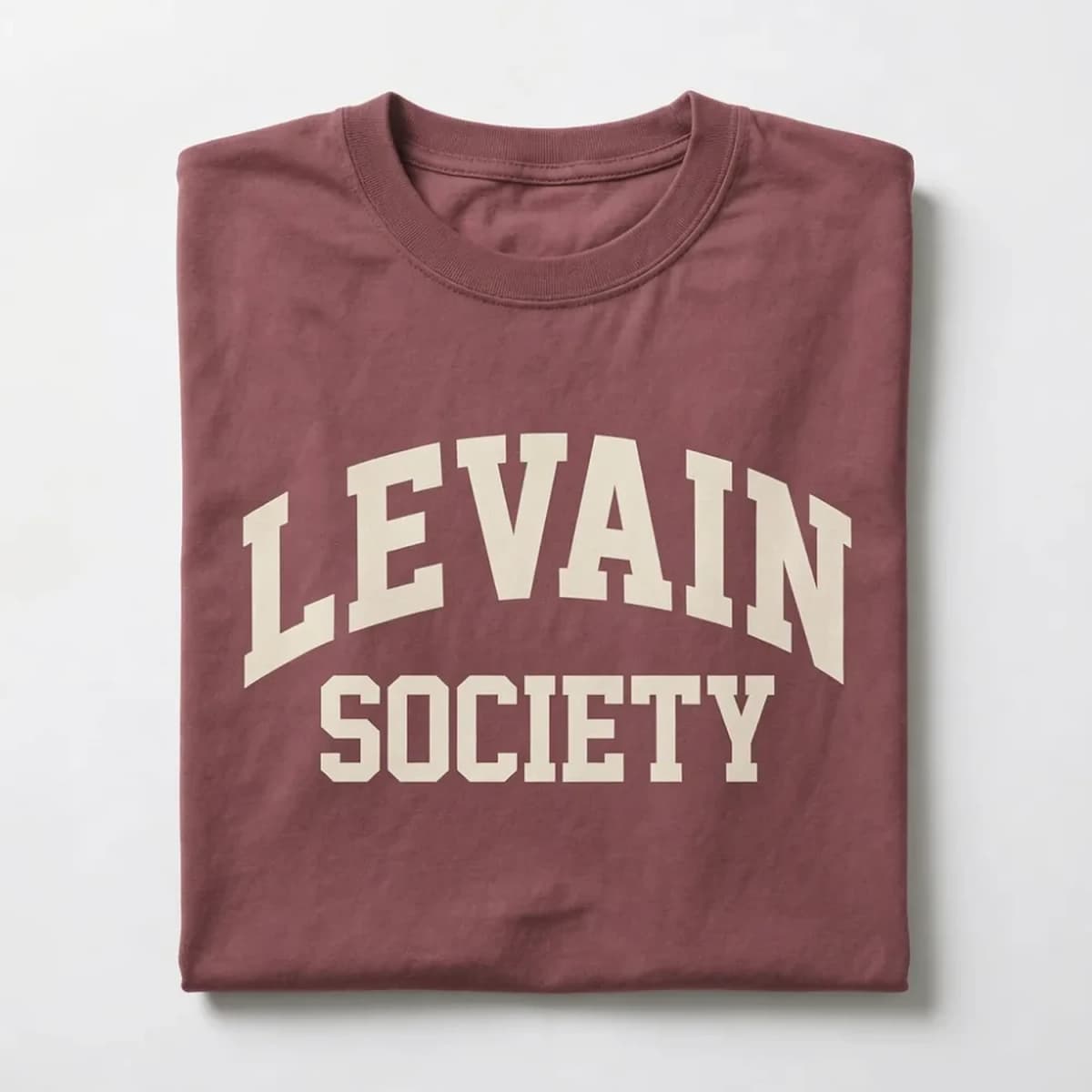 Levain Society t-shirt — folded
