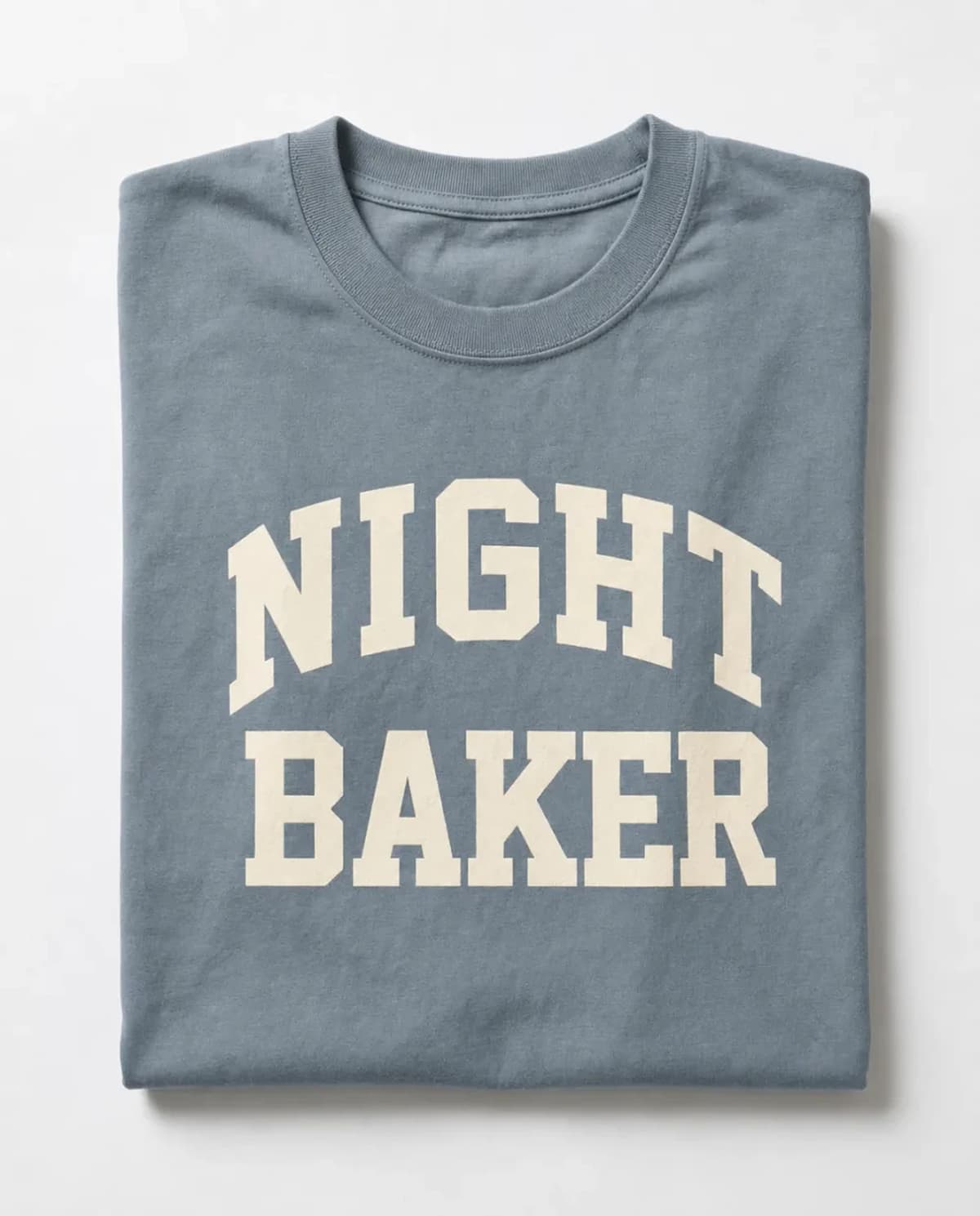 Night Baker t-shirt — folded