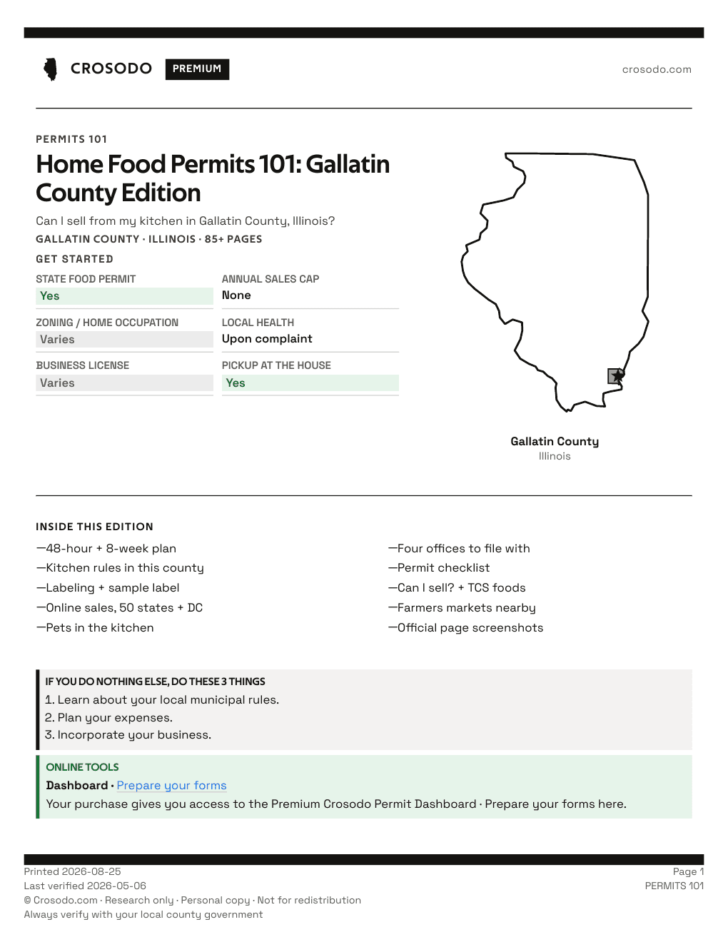 Permit Guide 101 cover for Gallatin County